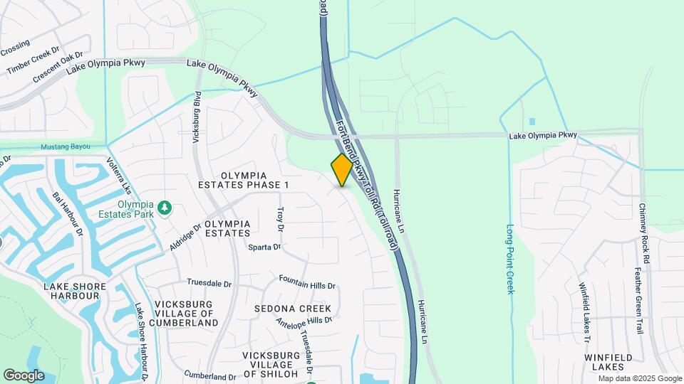 2707 Dry Creek Dr Map and Location Details