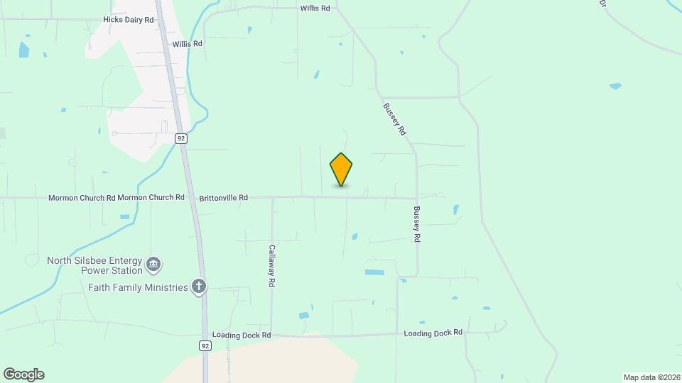 9023 Brittonville Rd Map and Location Details