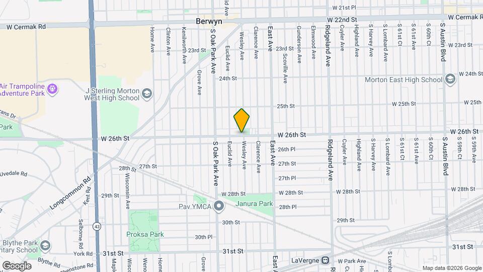 3139 S Harlem Ave Map and Location Details