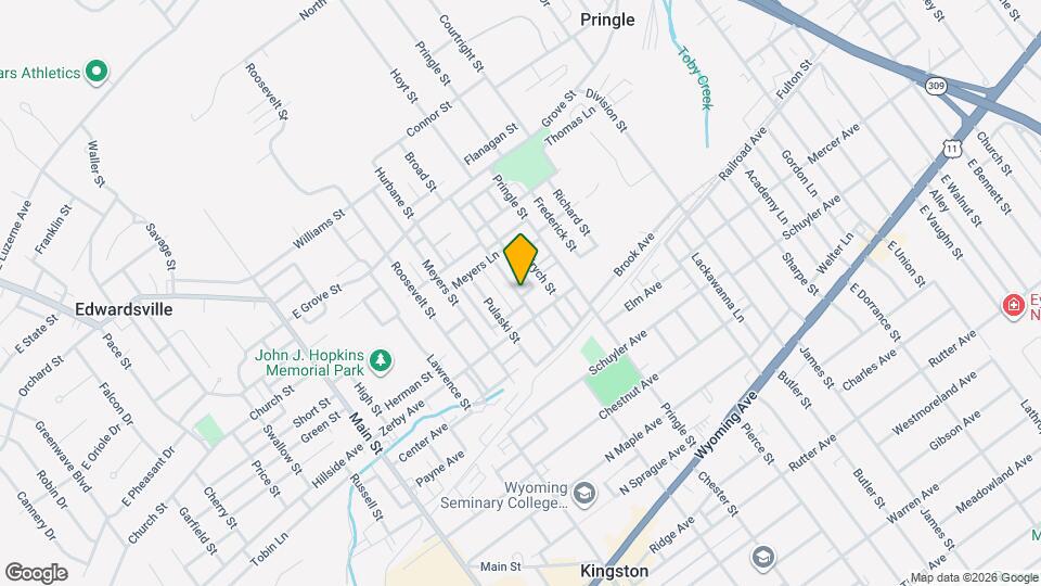 25 Penn St, Unit 1/2 Map and Location Details