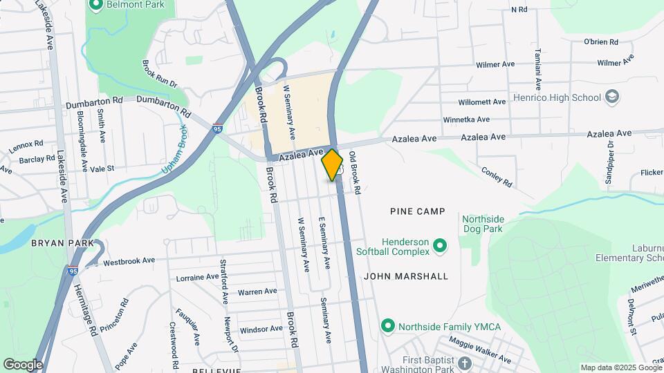 4904 Chamberlayne Ave Mapa y Detalles de la Ubicación