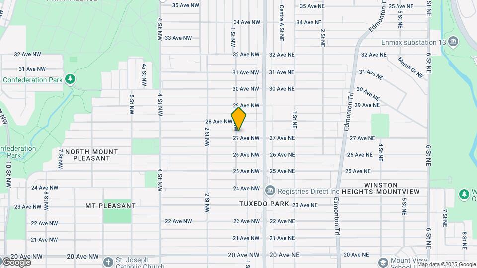 2810 1 St NW Map and Location Details