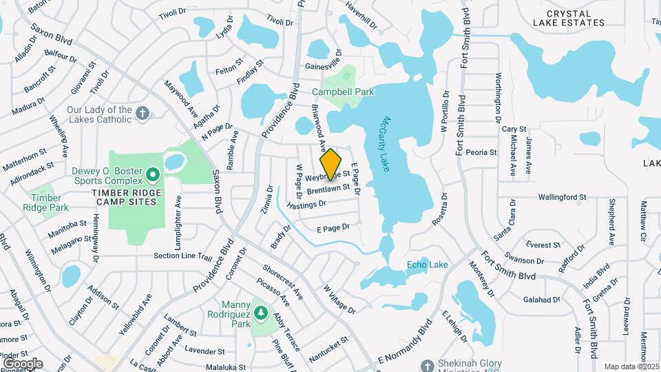 1646 Brentlawn St Map and Location Details