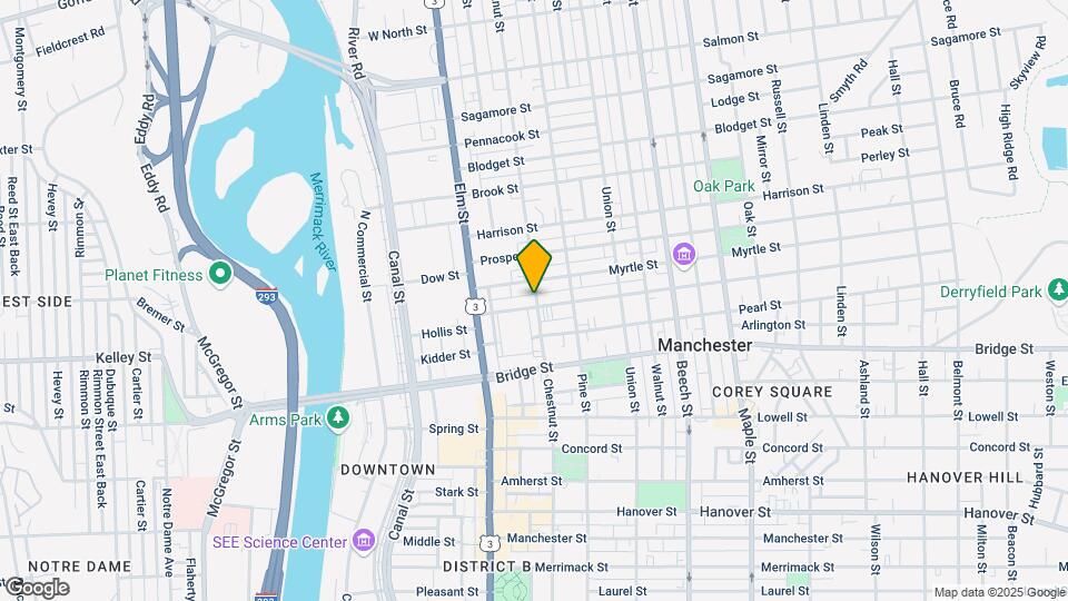 554-560 Chestnut St Map and Location Details