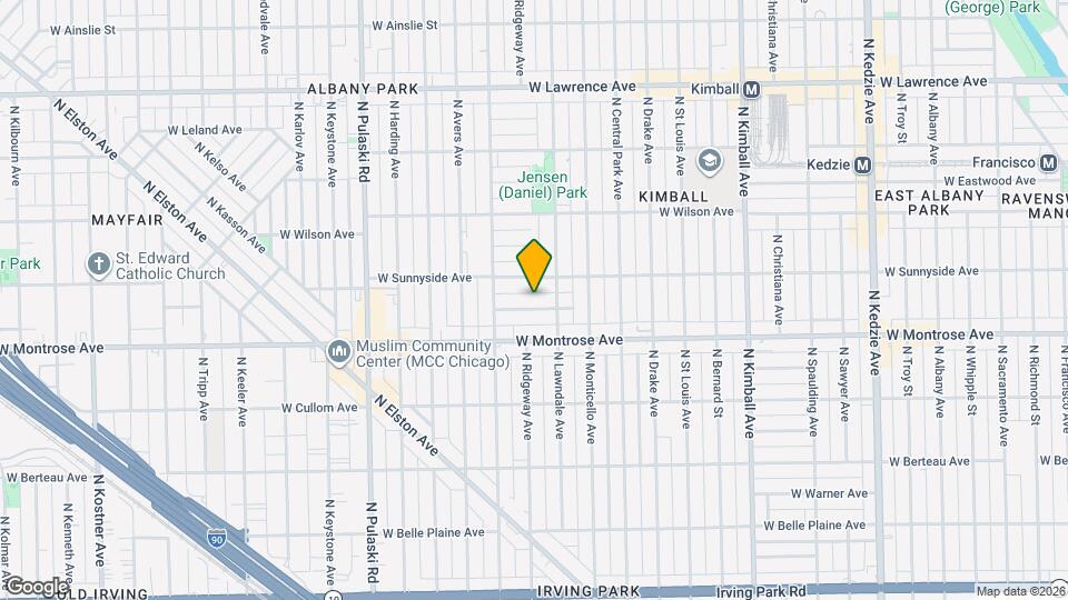 3720 W Agatite Ave Map and Location Details
