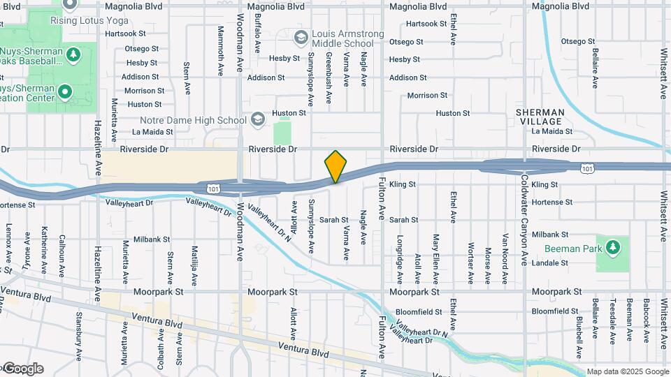 4656 Greenbush Ave Map and Location Details