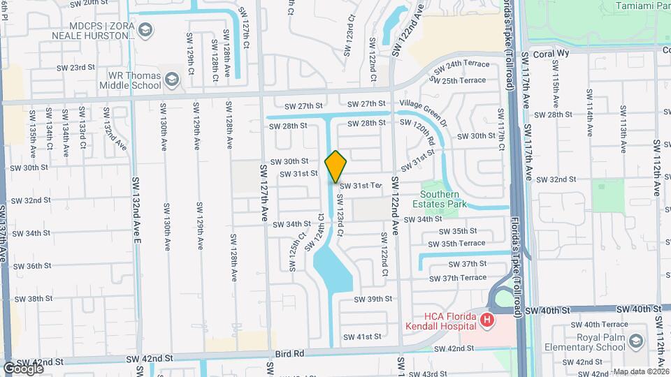 3190 SW 123rd Ct Mapa y Detalles de la Ubicación