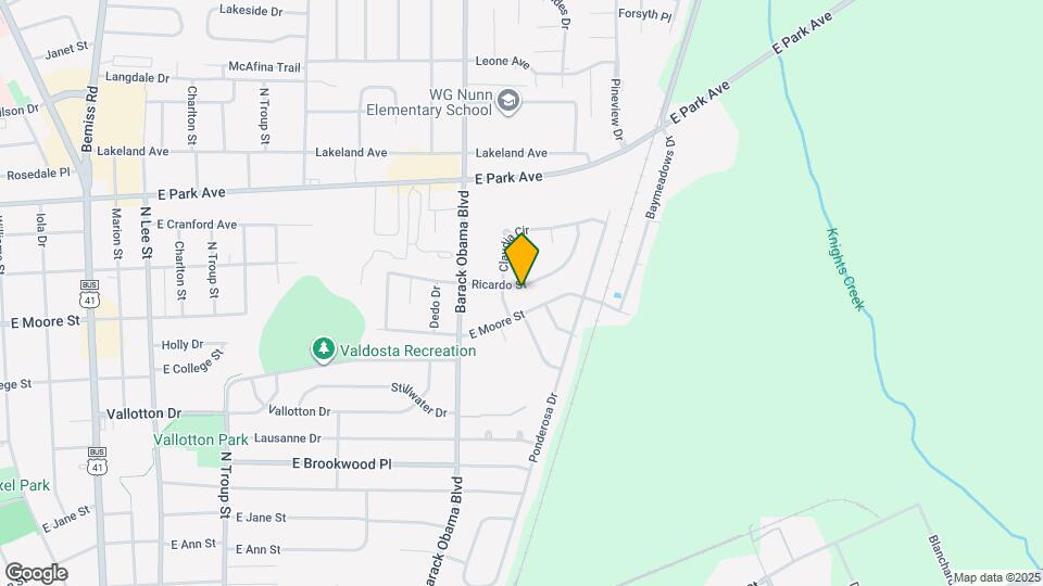 1705 Ricardo St Map and Location Details