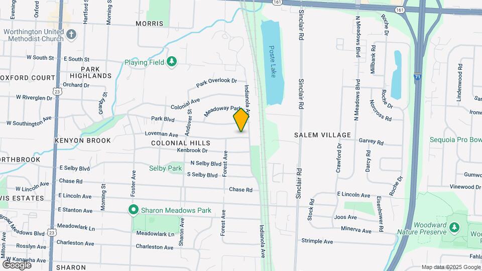 582 Loveman Ave Map and Location Details