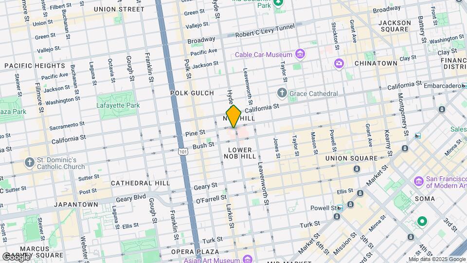 945 Hyde St Map and Location Details