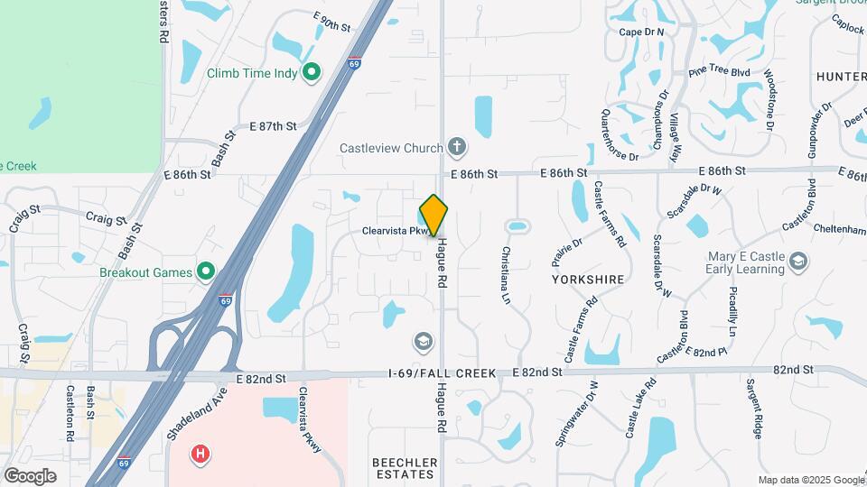 8436 Hague Rd Map and Location Details