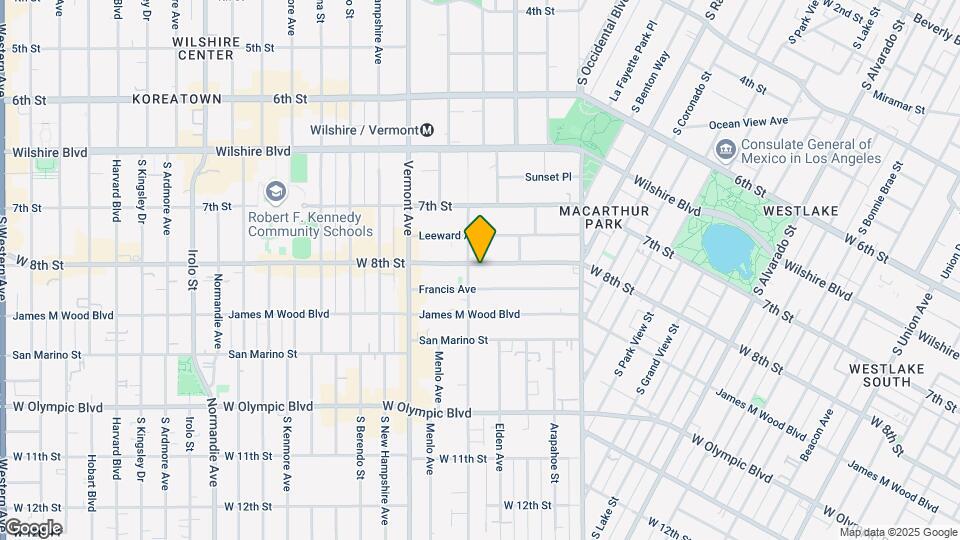 2868 W 8th St Map and Location Details