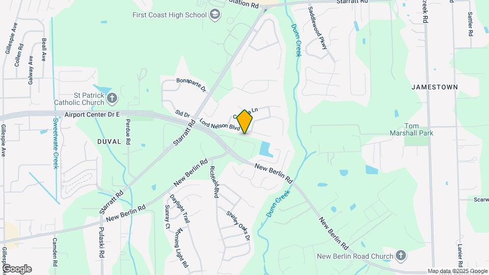 891 Observatory Pkwy Map and Location Details