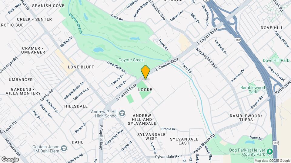 3183-3185 Locke Dr Map and Location Details