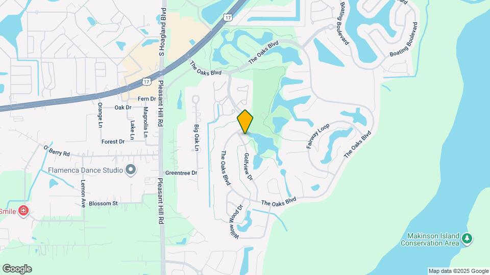 1707 Golfview Dr Map and Location Details