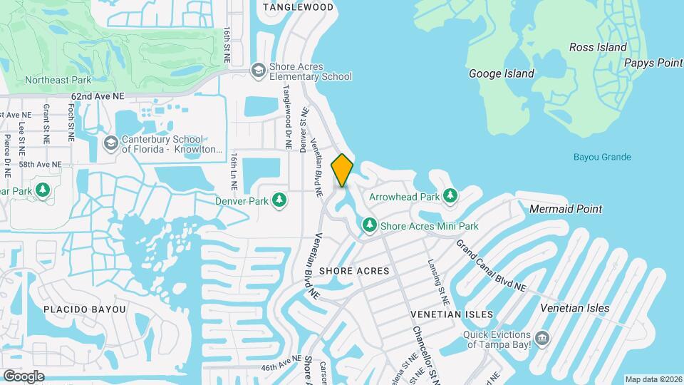 5541 Bayou Grande Blvd NE Map and Location Details