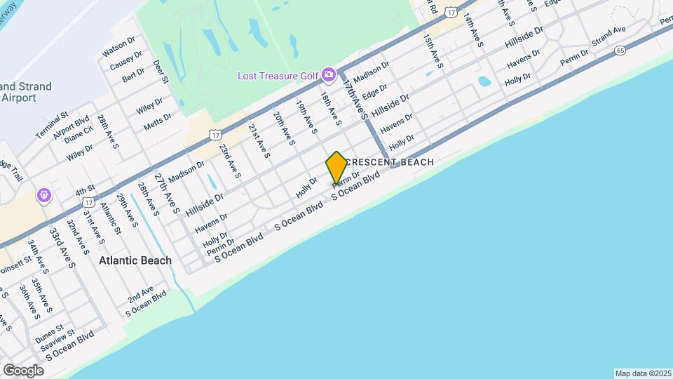 1904 S Ocean Blvd Map and Location Details