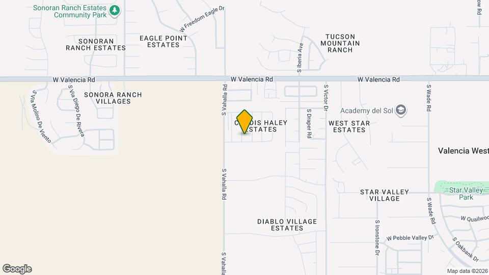 6737 S Cut Bow Dr Map and Location Details