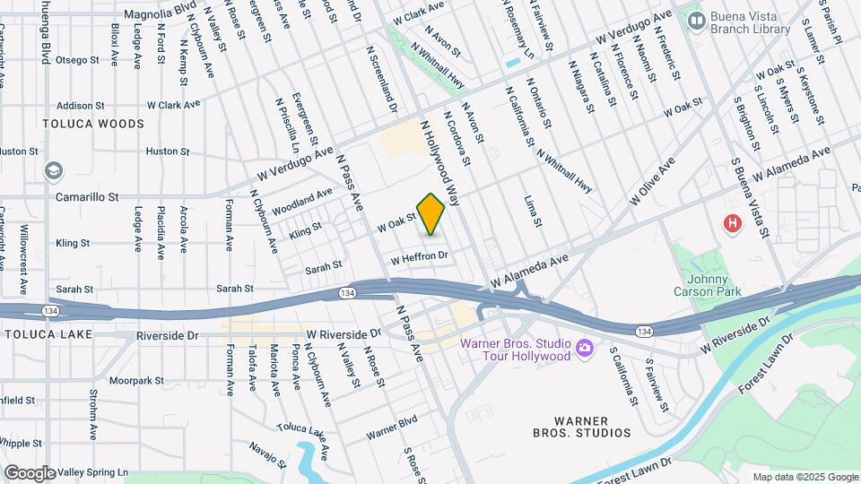 312 N Kenwood St Map and Location Details