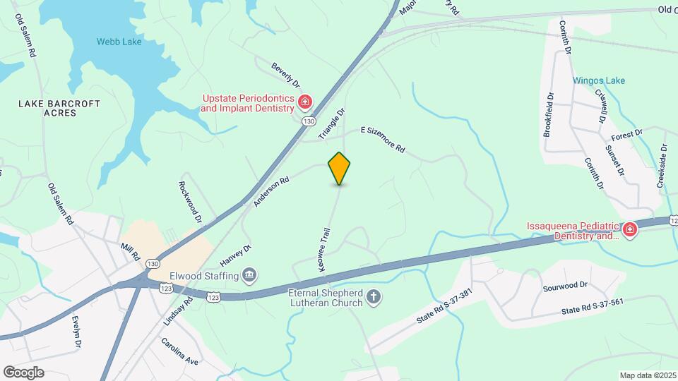 309 Keowee Trail Map and Location Details
