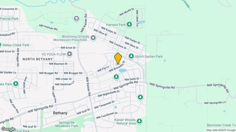 14983 NW Rossetta St Map and Location Details