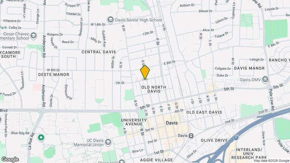 647 D St Map and Location Details