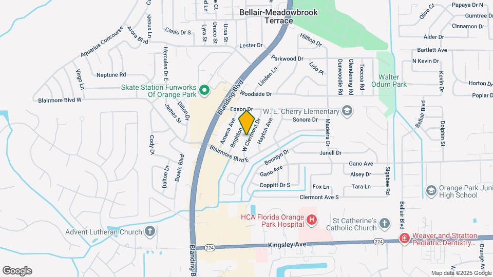 455 W Clermont Dr Map and Location Details