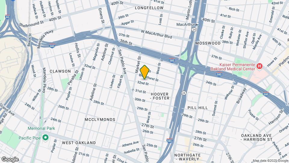852 32nd St Mapa y Detalles de la Ubicación