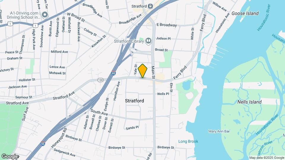 1111 Stratford Ave Map and Location Details