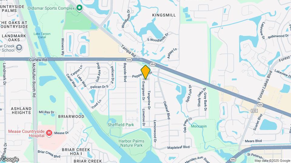 409 Evergreen Dr Map and Location Details