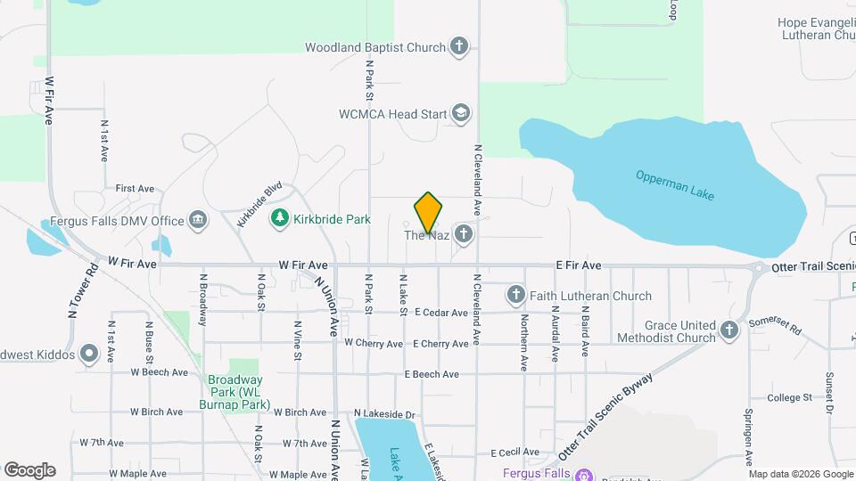 1319 Hillcrest Ct Map and Location Details