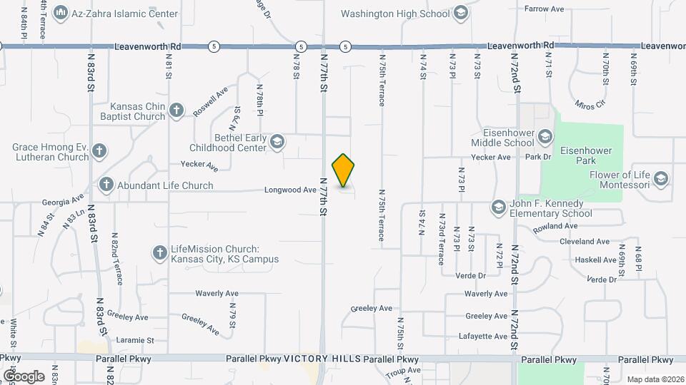 7614 Longwood Ave, Unit 7614 Map and Location Details