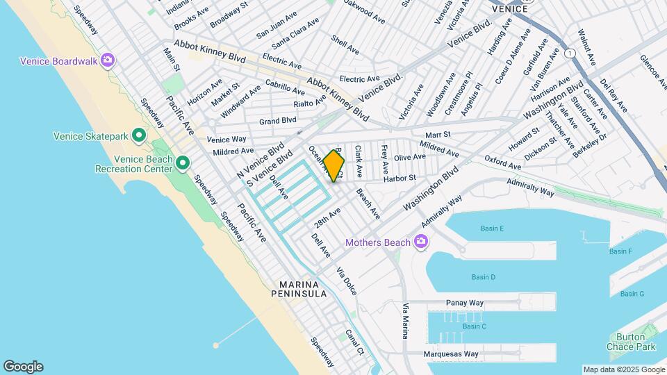 2501 Ocean Ave, Unit 2501 Map and Location Details