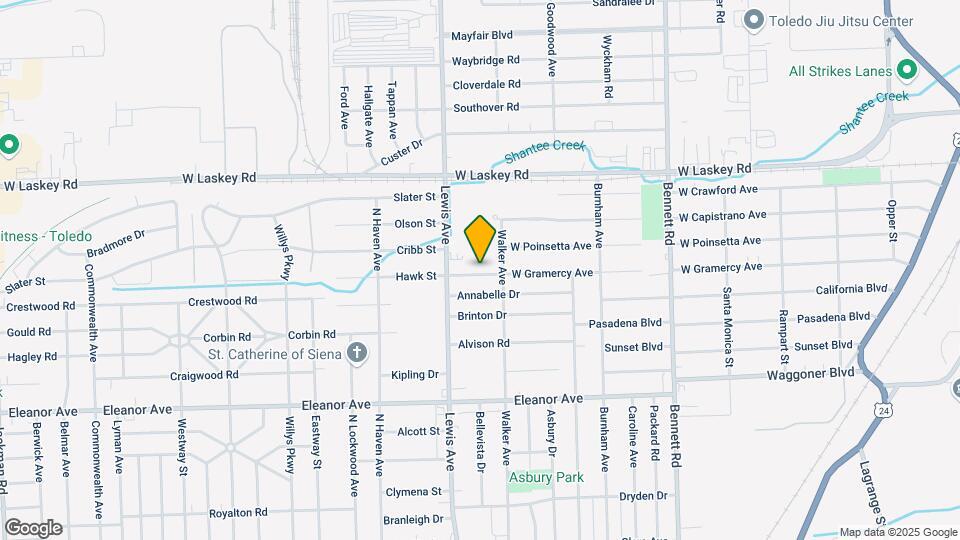 928 W Gramercy Ave Mapa y Detalles de la Ubicación