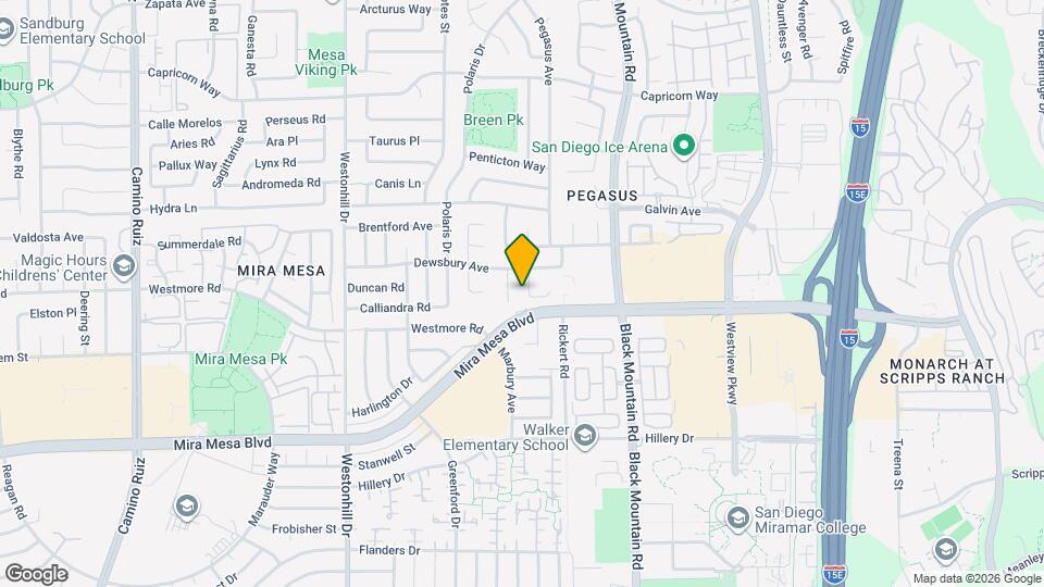 10874 Eberly Ct Map and Location Details