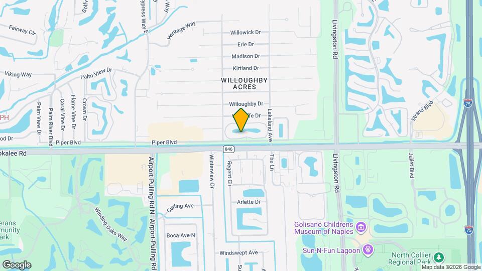 1100 Diamond Cir Map and Location Details