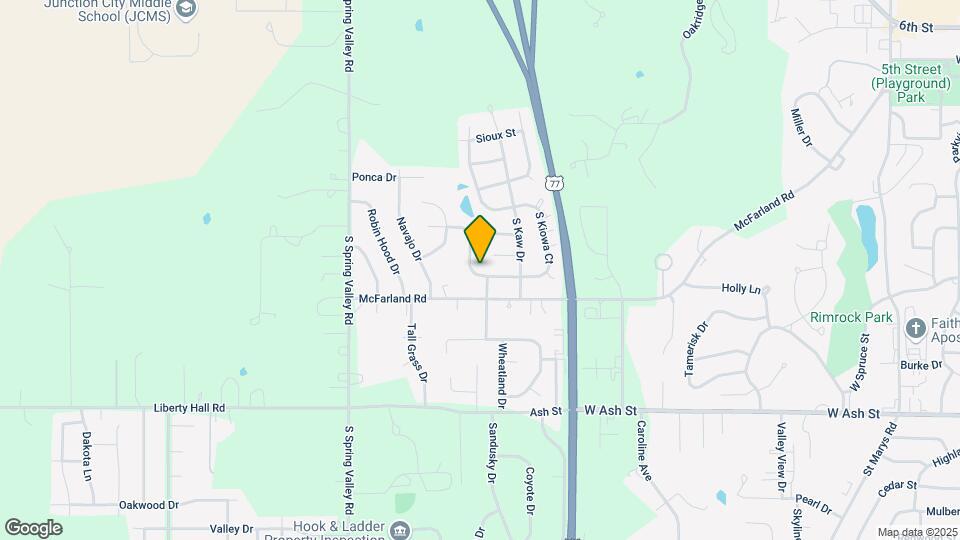 307 Arapahoe Ct Map and Location Details