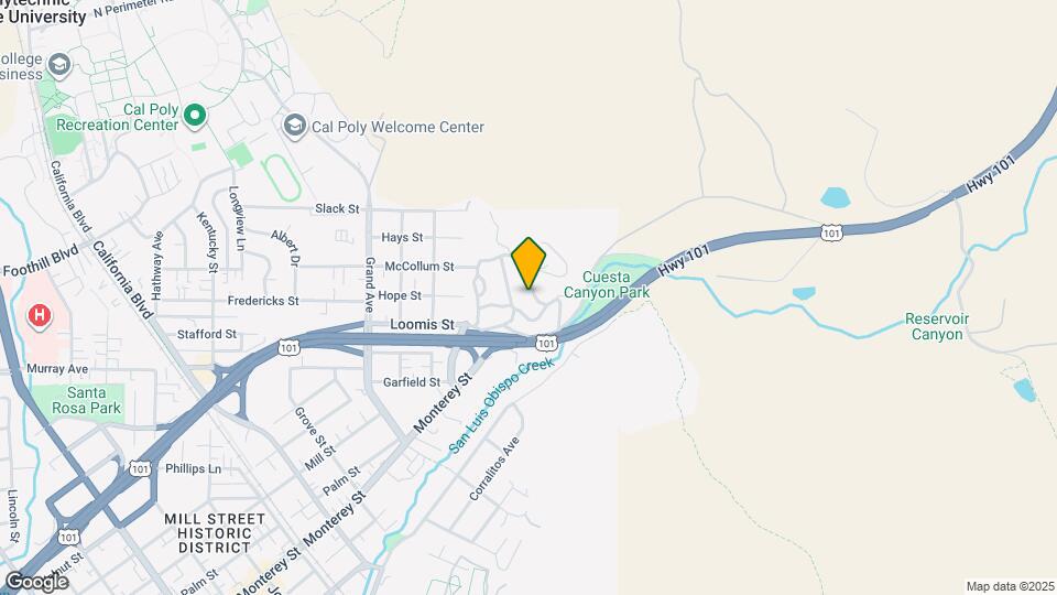 381 Santa Maria Ave Map and Location Details