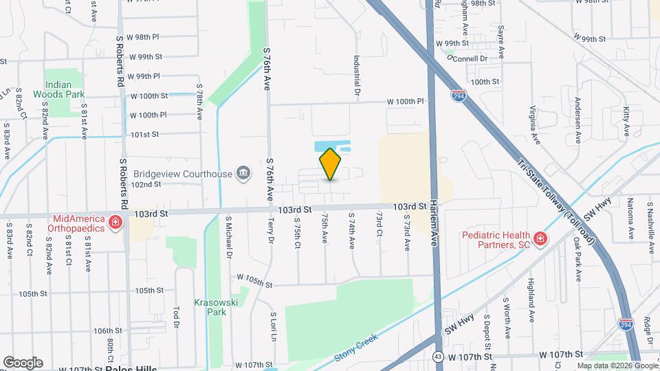 10215 Camden Ln Map and Location Details