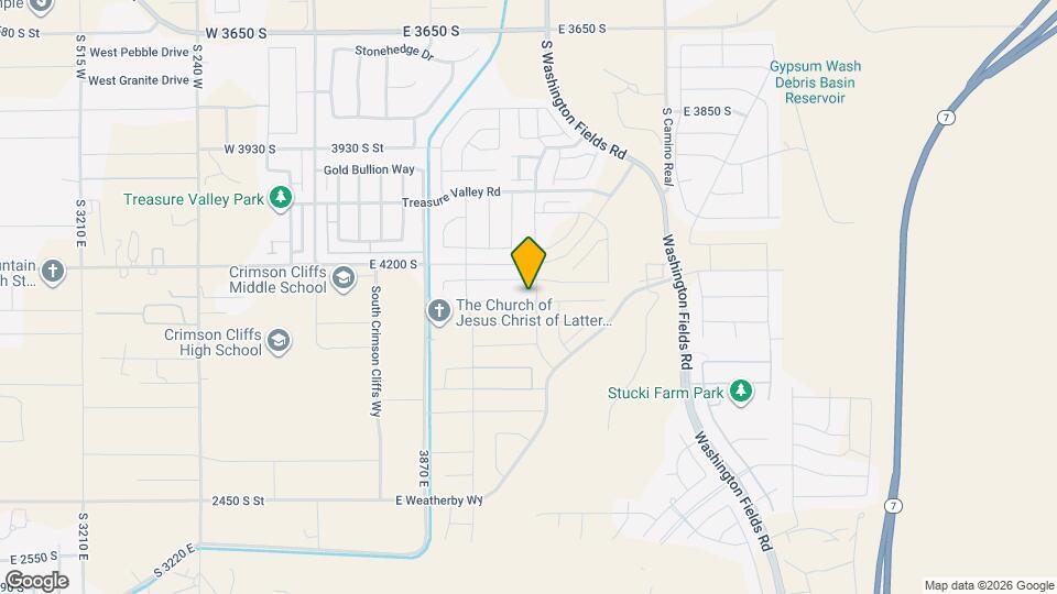 529 E 4290 S Map and Location Details