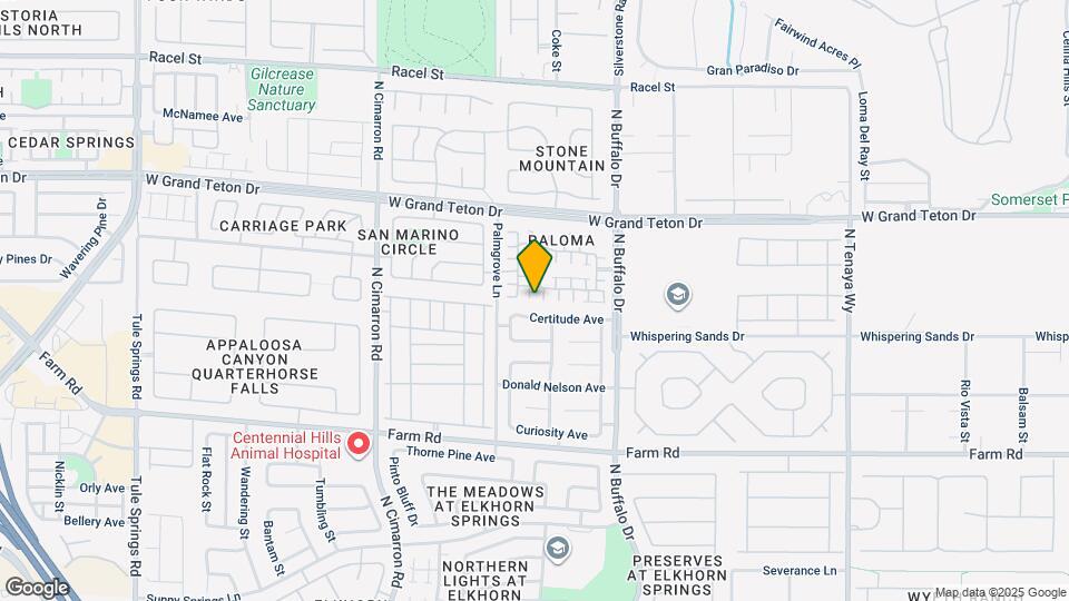 7804 Idle Spring Ct Map and Location Details