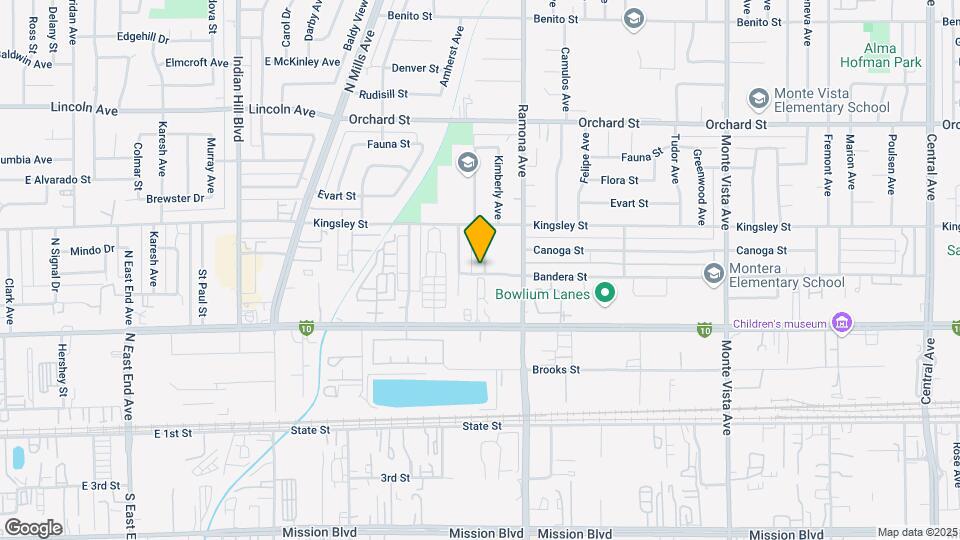 10390 Kimberly Ave Map and Location Details