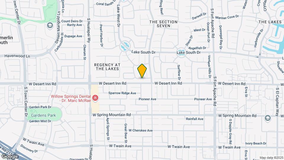 9725 Horizon Hills Dr Map and Location Details