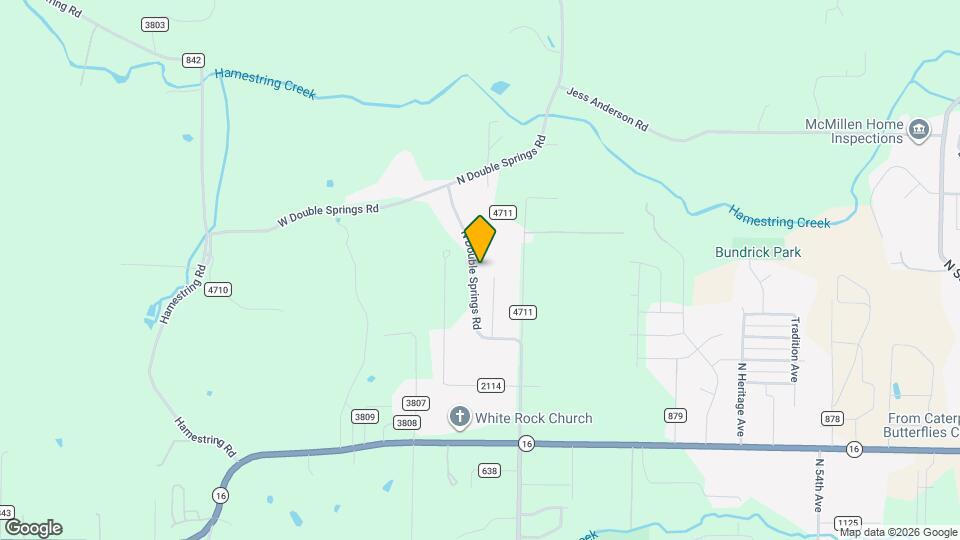 1674 N Double Springs Rd Map and Location Details