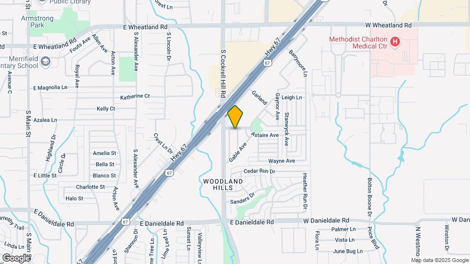 1107 Colbert Ln Map and Location Details