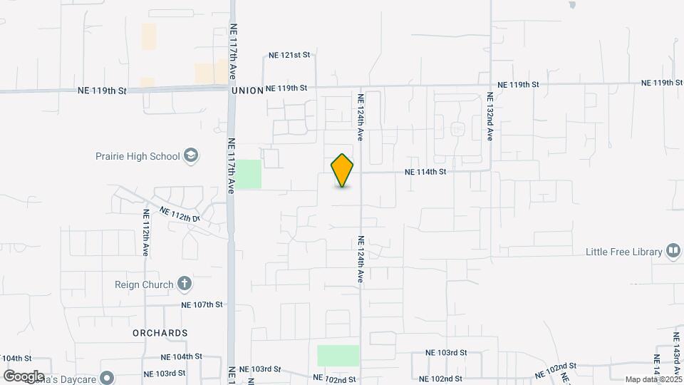 12313 NE 113th Cir Map and Location Details