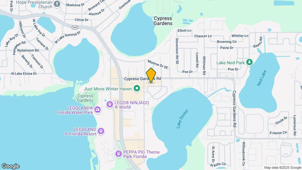 623 Lake Dexter Cir Map and Location Details