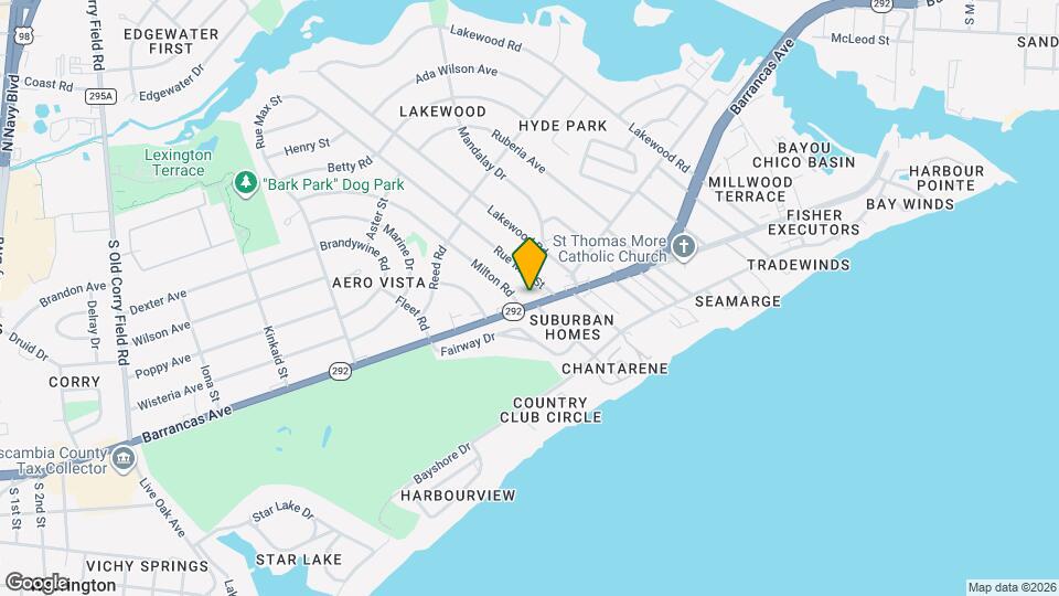 3480 Barrancas Ave Map and Location Details