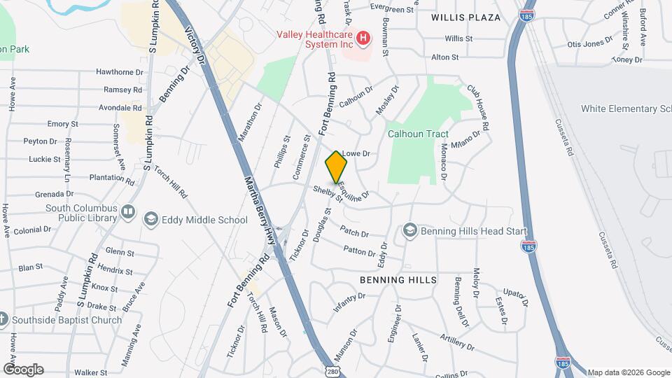 54 Douglas St Map and Location Details