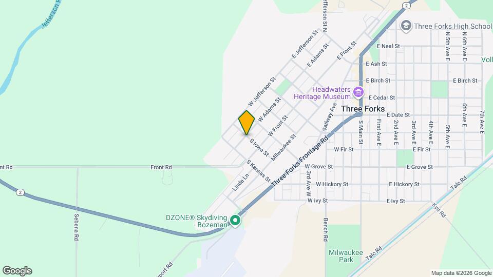 152 S Iowa St Map and Location Details